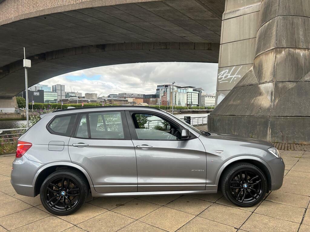 BMW X3 Xdrive20d M Sport Silver #11