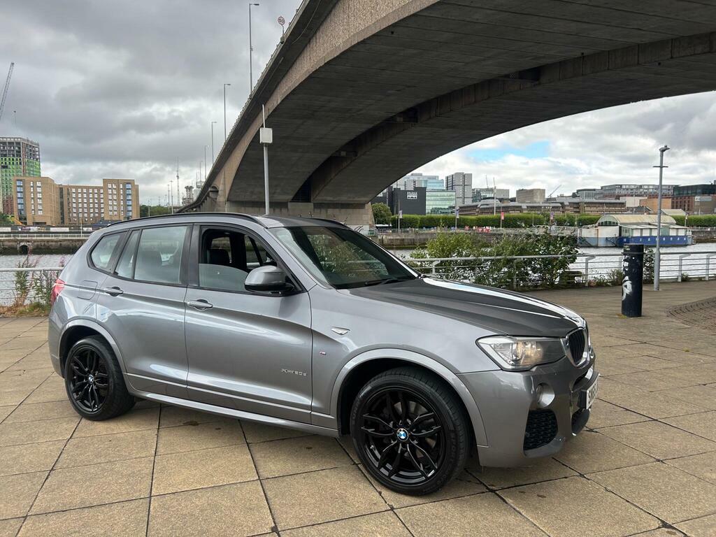 BMW X3 Xdrive20d M Sport Silver #8