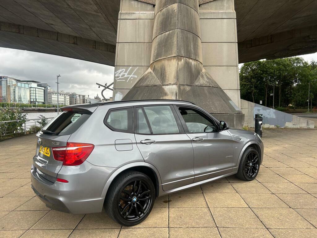 BMW X3 Xdrive20d M Sport Silver #13