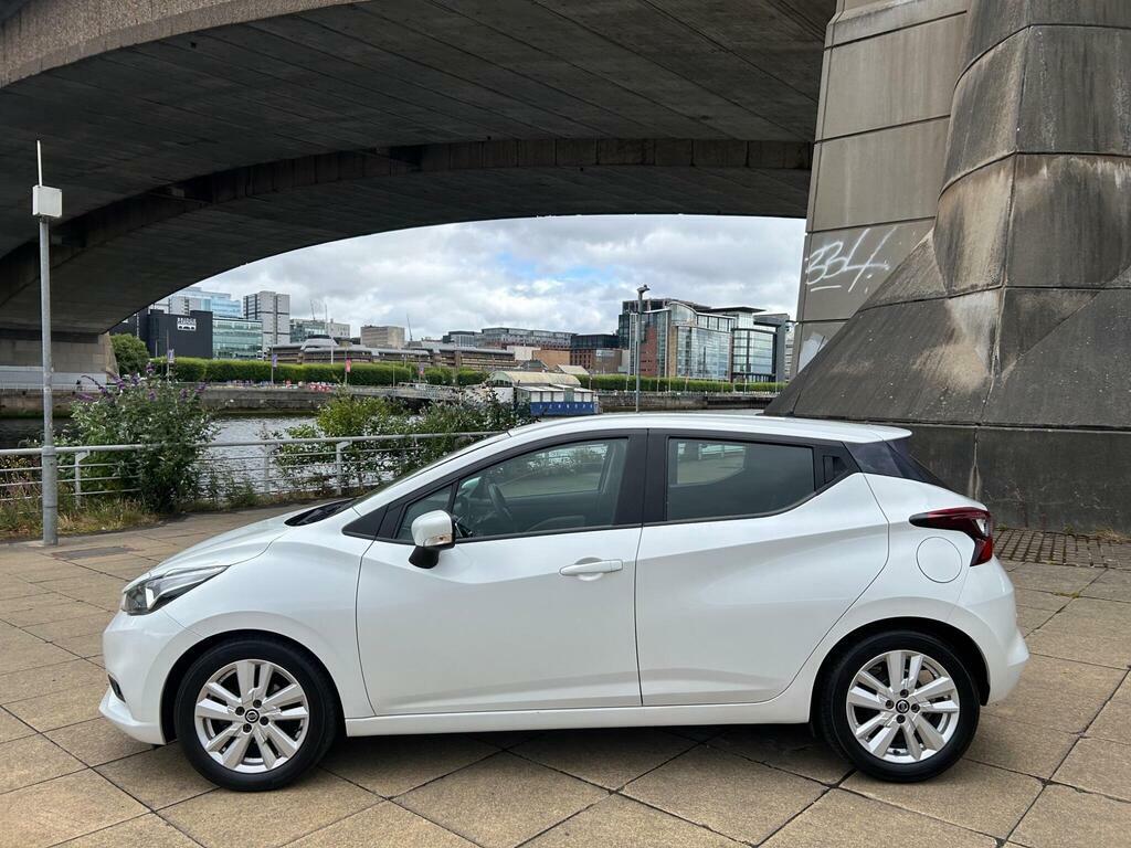 Nissan Micra 1.0 Ig-t Acenta Euro 6 S S White #5
