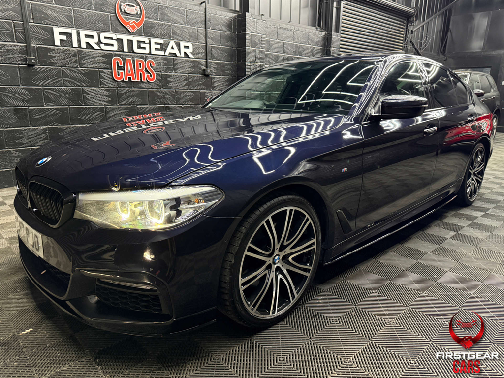BMW 5 Series 530D M Sport Saloon Xdrive Euro 6 Ss Black #4