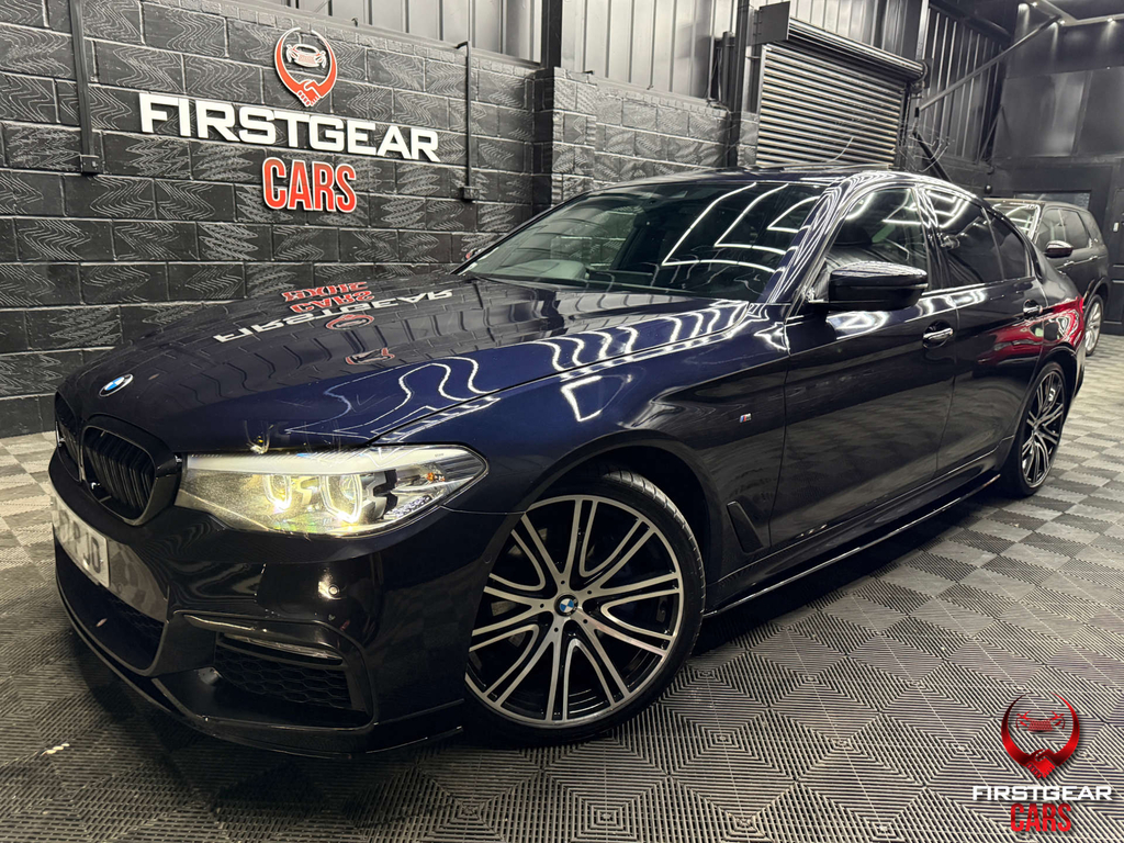 BMW 5 Series 530D M Sport Saloon Xdrive Euro 6 Ss Black