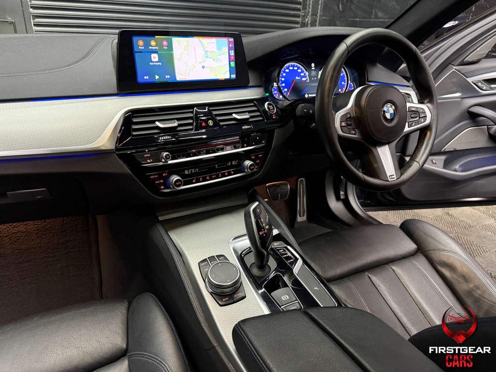 BMW 5 Series 530D M Sport Saloon Xdrive Euro 6 Ss Black #2