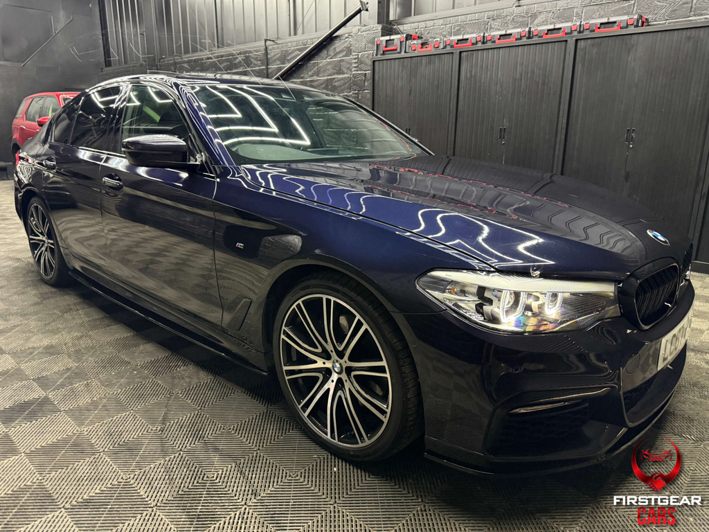 BMW 5 Series 530D M Sport Saloon Xdrive Euro 6 Ss Black #6