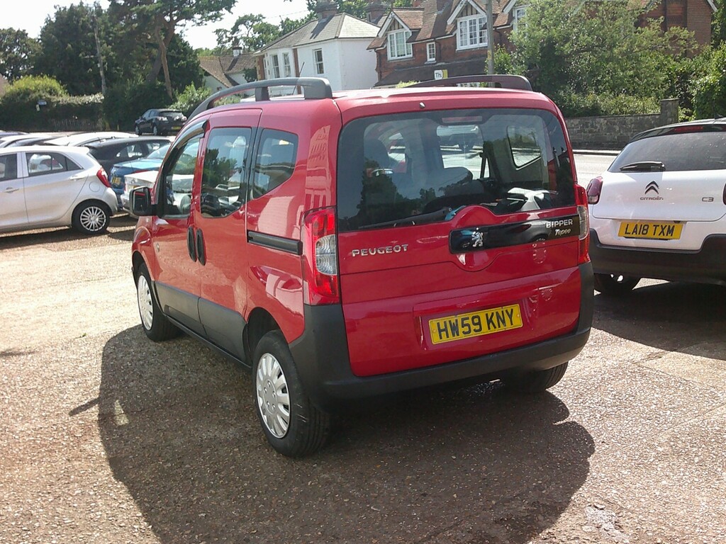 Peugeot Bipper Tepee 1.4 Hdi Outdoor Red #4
