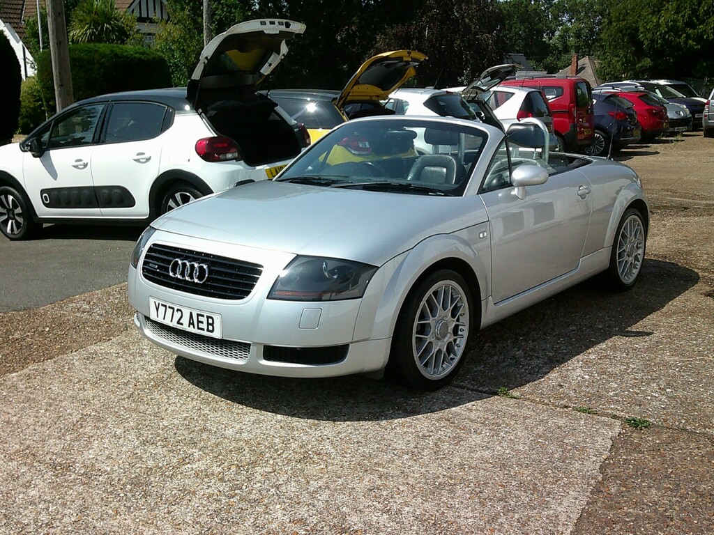 Audi TT Convertible 1.8 T 2001 Silver #5