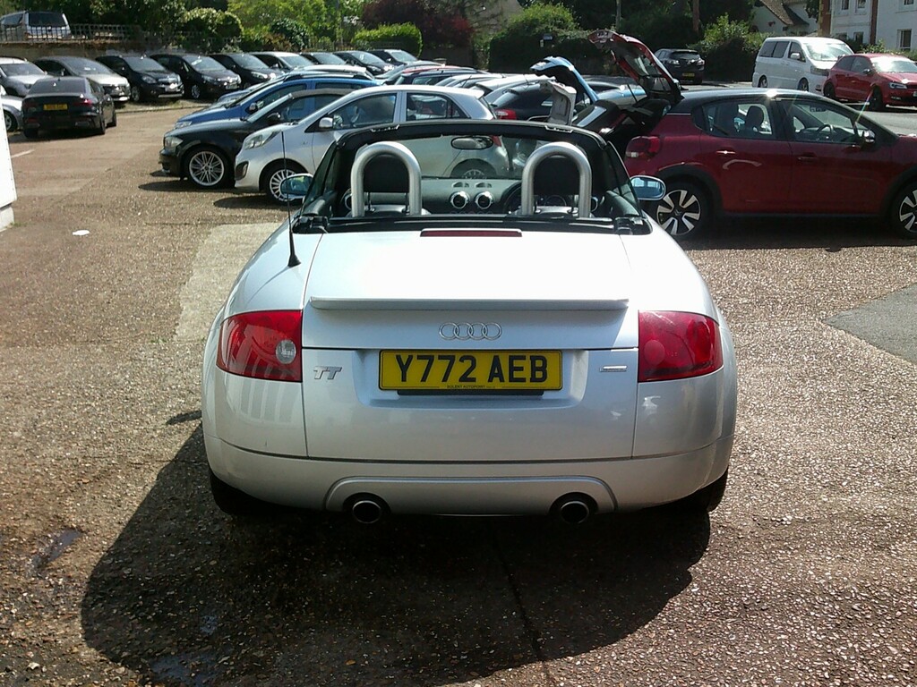 Audi TT Convertible 1.8 T 2001 Silver #3
