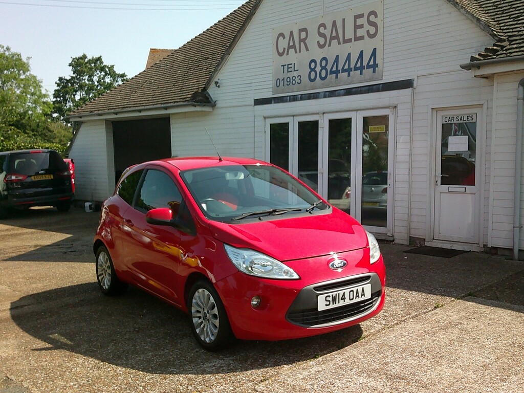 Ford KA Hatchback 1.2 Zetec 2014 Red