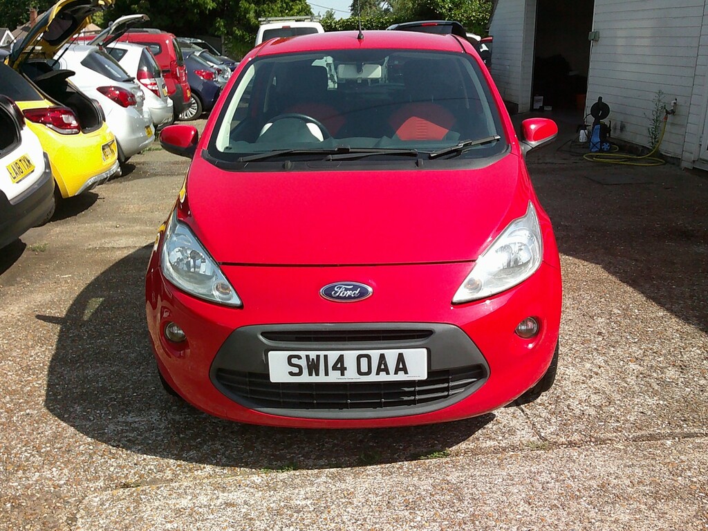 Ford KA Hatchback 1.2 Zetec 2014 Red #6