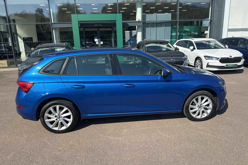 Skoda Scala 1.5 Tsi Se Dsg Blue #4