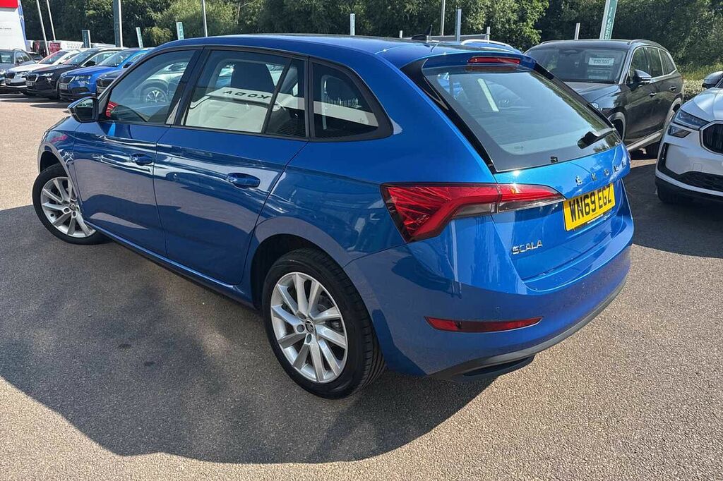 Skoda Scala 1.5 Tsi Se Dsg Blue #3