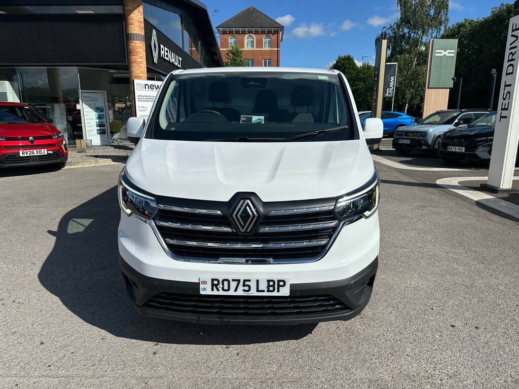 Renault Trafic Sl30 Blue Dci 130 Advance Safety Van White #2