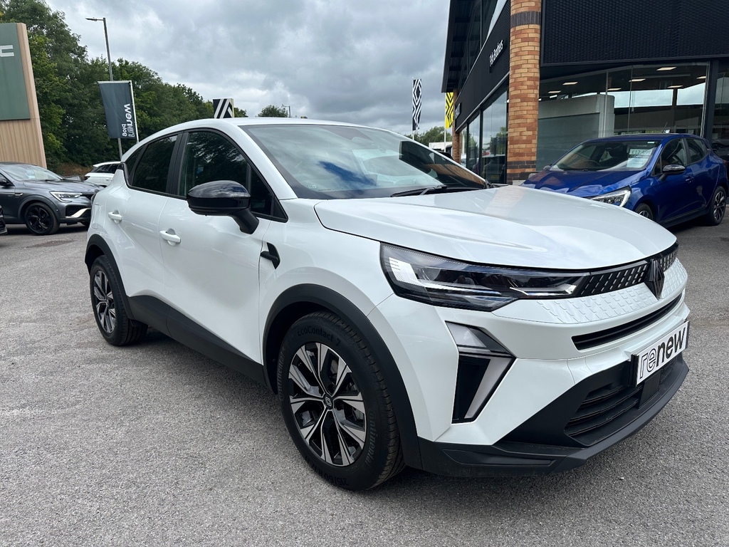 Renault Captur 1.8 E-tech Full Hybrid 160 Evolution White