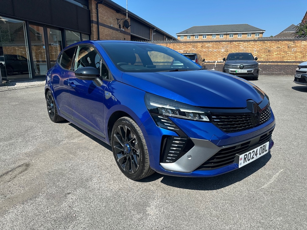 Renault Clio 1.6 E-tech Full Hybrid 145 Esprit Alpine RO24OBL Blue