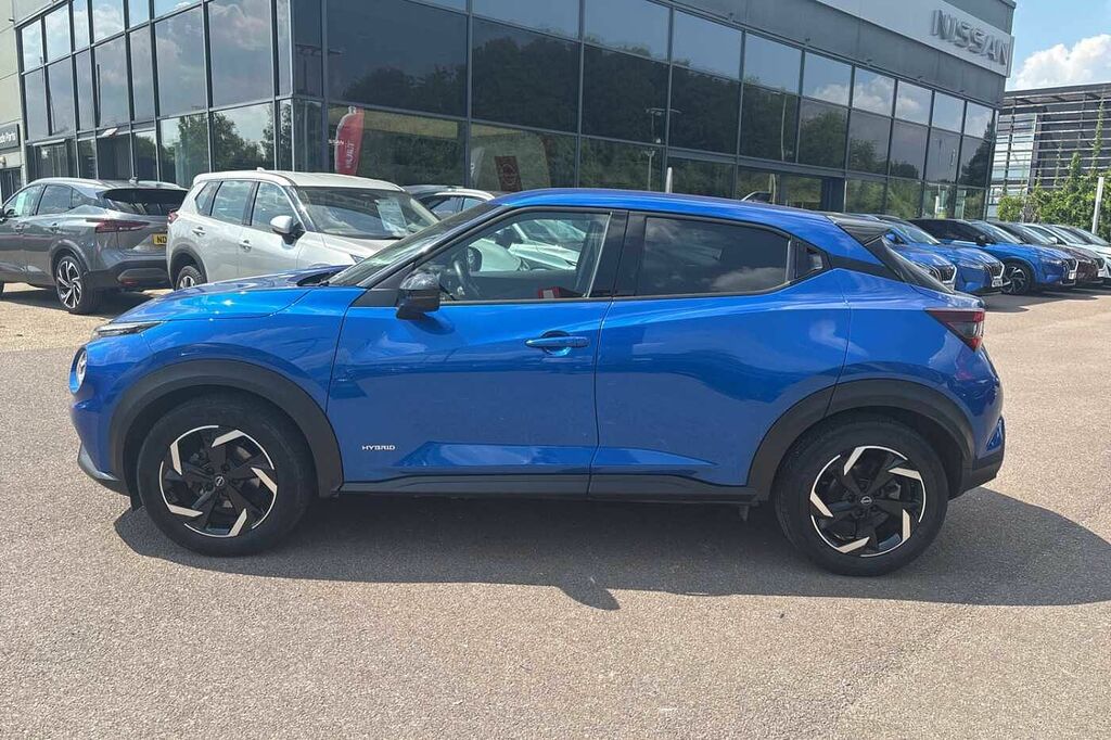 Nissan Juke 1.6 Hybrid N-connecta EY72MJO Blue #4