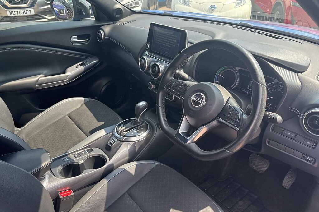 Nissan Juke 1.6 Hybrid N-connecta EY72MJO Blue #6