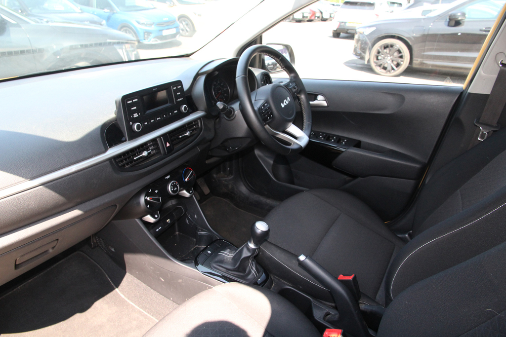 Kia Picanto 1.0 2 4 Seats RK73OFT Yellow #2