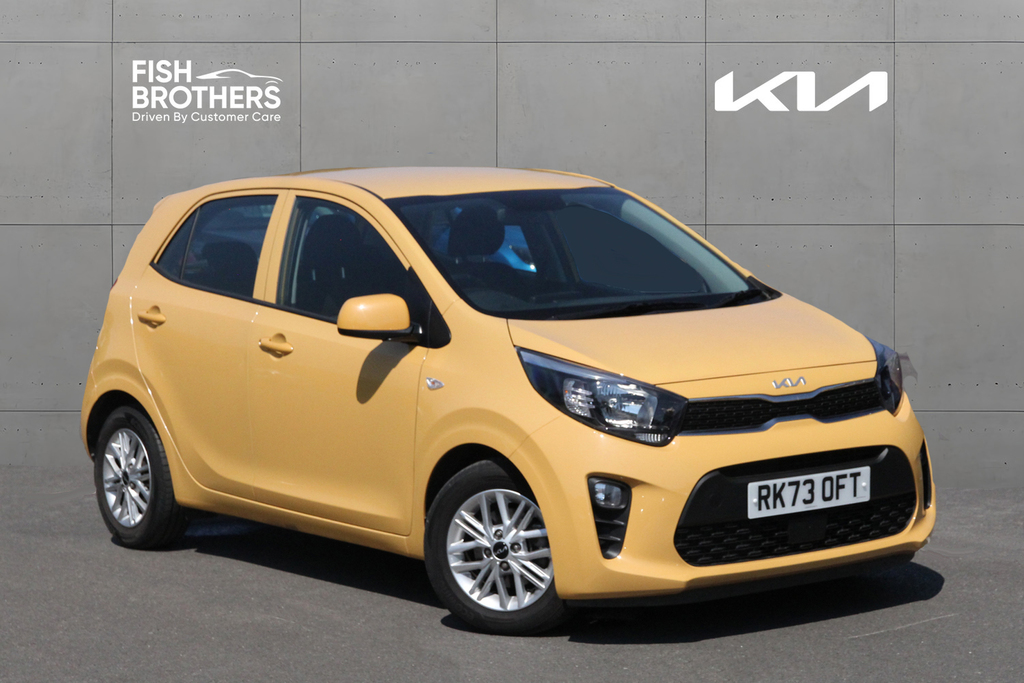 Kia Picanto 1.0 2 4 Seats Yellow