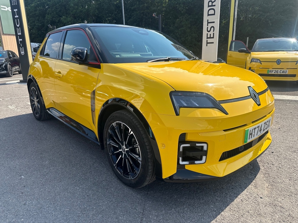 Renault 5 E-Tech 110Kw Iconic Five Comfort Range 52Kwh Yellow