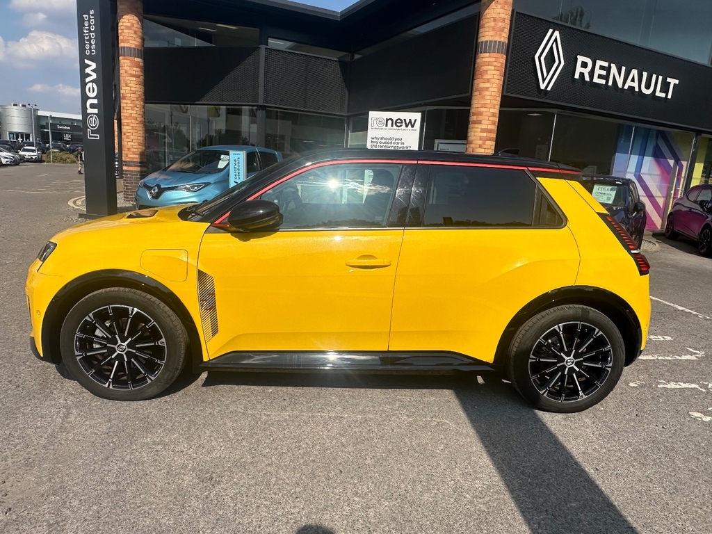 Renault 5 E-Tech 110Kw Iconic Five Comfort Range 52Kwh Yellow #5