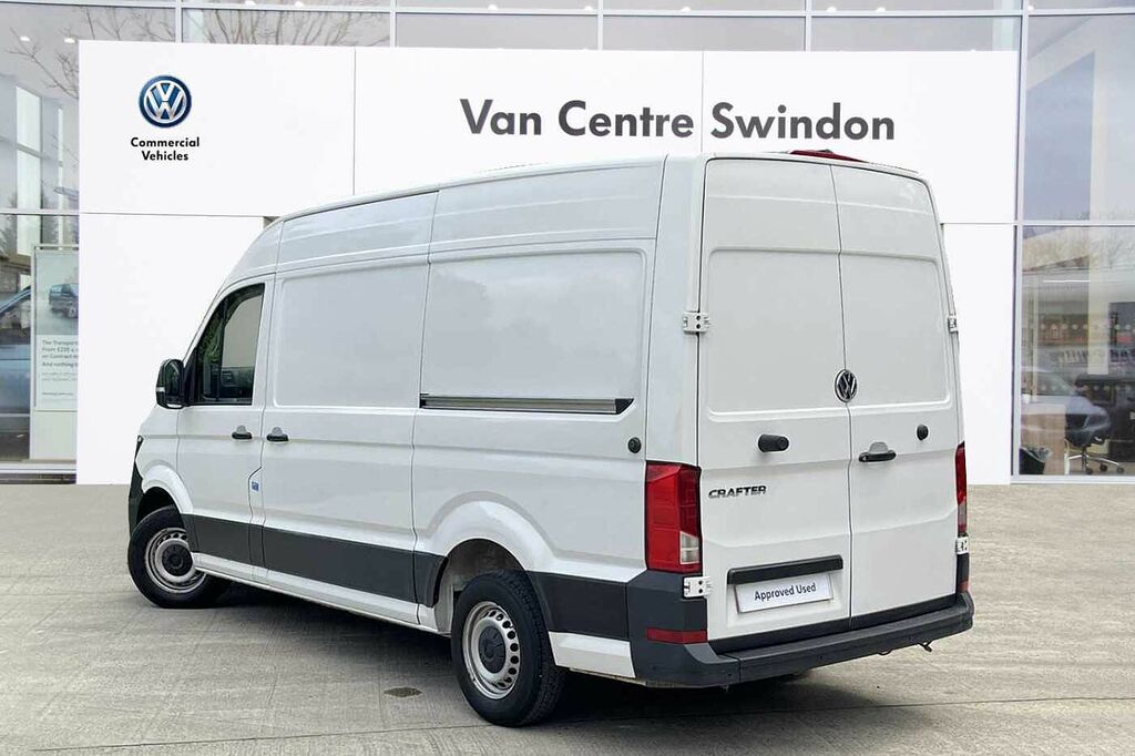 Volkswagen Crafter 2.0 Tdi 140Ps Trendline High Roof Van White #3