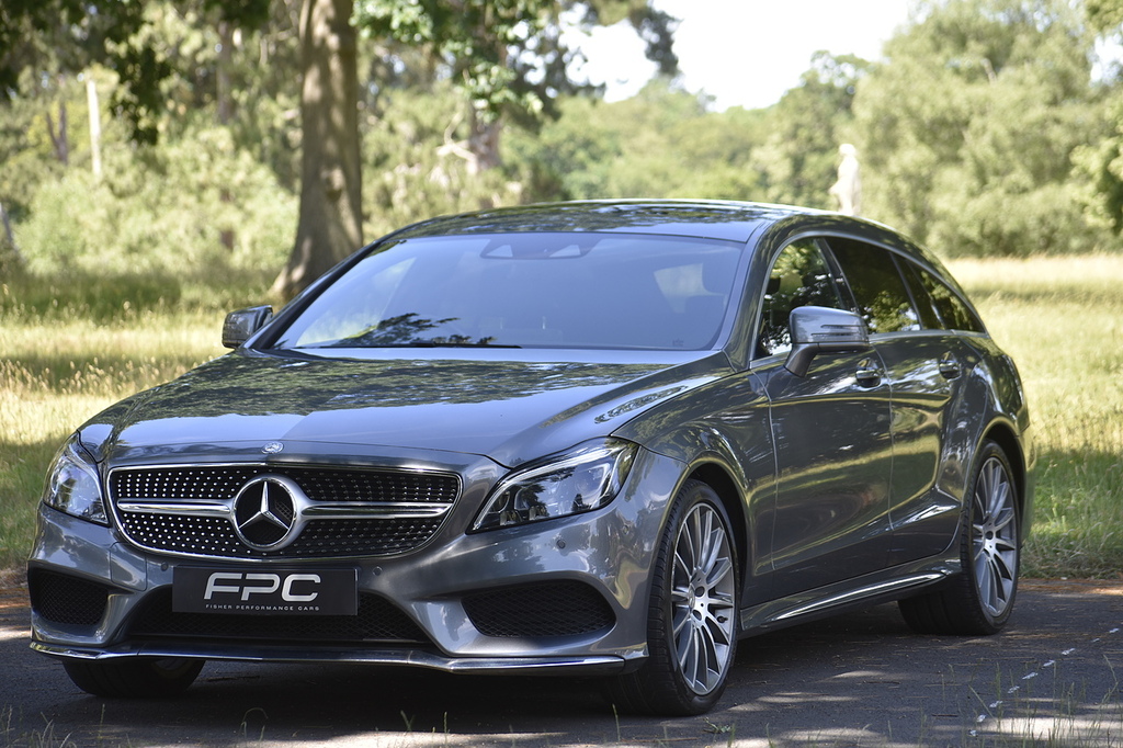 Mercedes-Benz CLS 3.0 Cls350d V6 Amg Line Premium Plus Shooting Br Grey #5