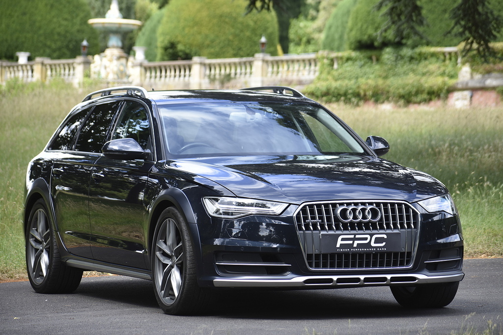 Audi A6 Allroad Estate Blue #2