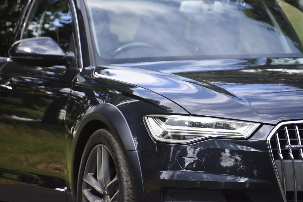 Audi A6 Allroad Estate Blue #3