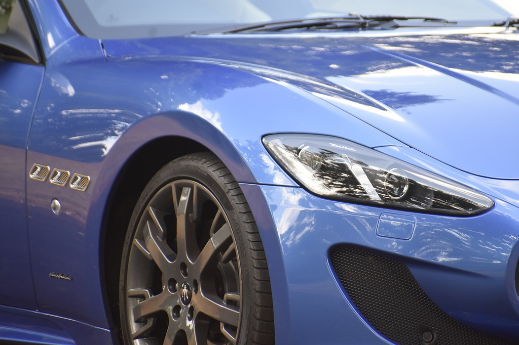 Maserati GranTurismo Coupe Blue #3