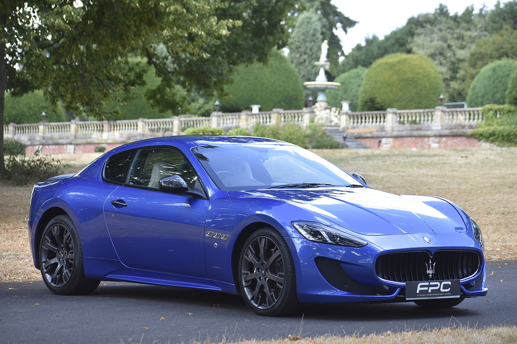 Maserati GranTurismo Coupe Blue #2