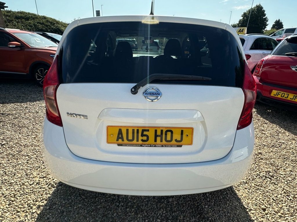 Nissan Note 1.2L Acenta Premium White #6