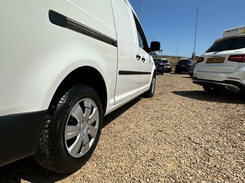 Volkswagen Caddy Tdi Bluemotion Tech C20 Startline U52208 White #14