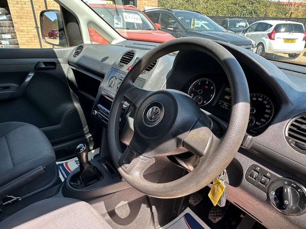 Volkswagen Caddy Tdi Bluemotion Tech C20 Startline U52208 White #36