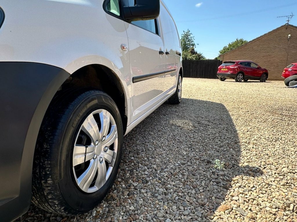 Volkswagen Caddy Tdi Bluemotion Tech C20 Startline U52208 White #25