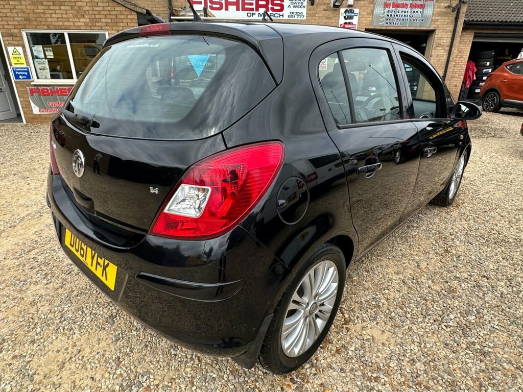 Vauxhall Corsa 1.4L Se DU61YFK Black #3