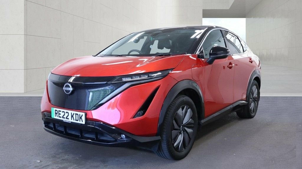 Nissan Ariya Suv Red #2
