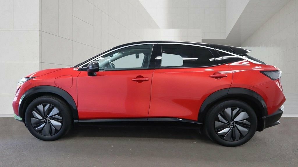 Nissan Ariya Suv Red #6