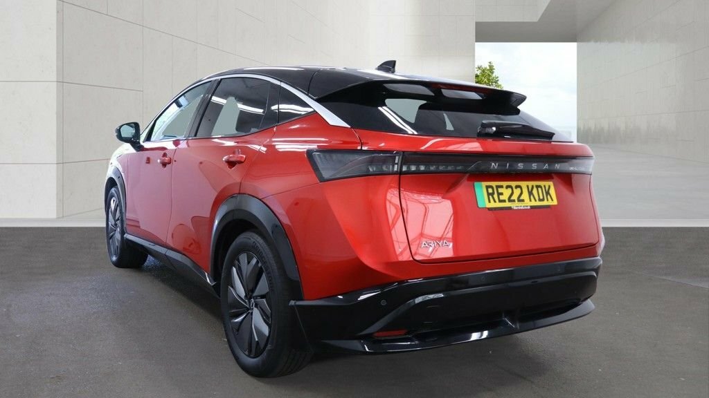 Nissan Ariya Suv Red #3