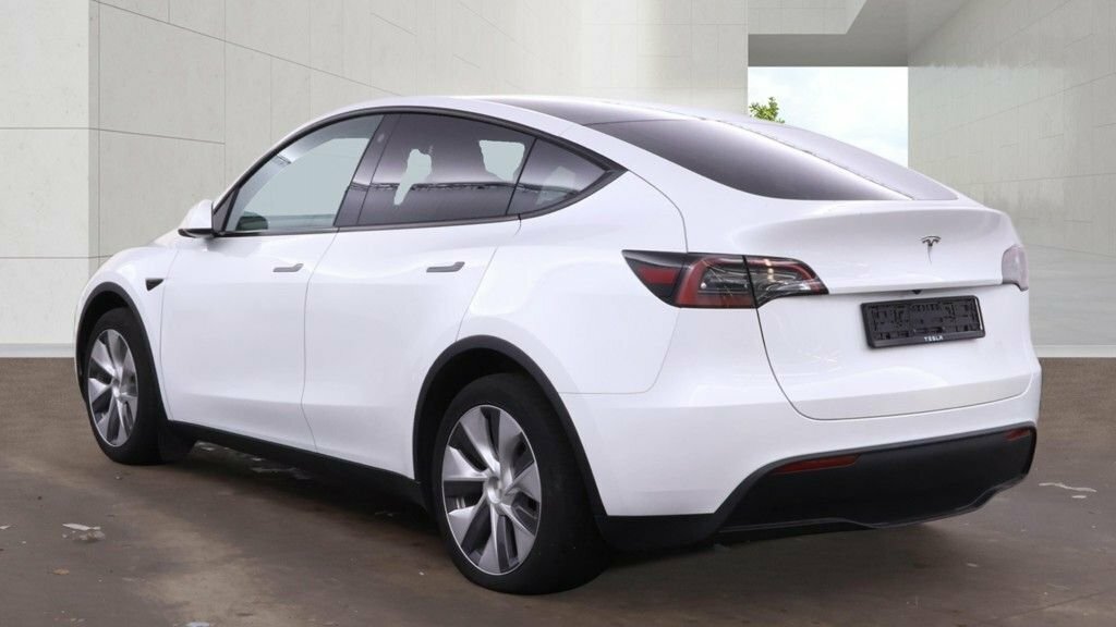 Tesla Model Y Suv White #3