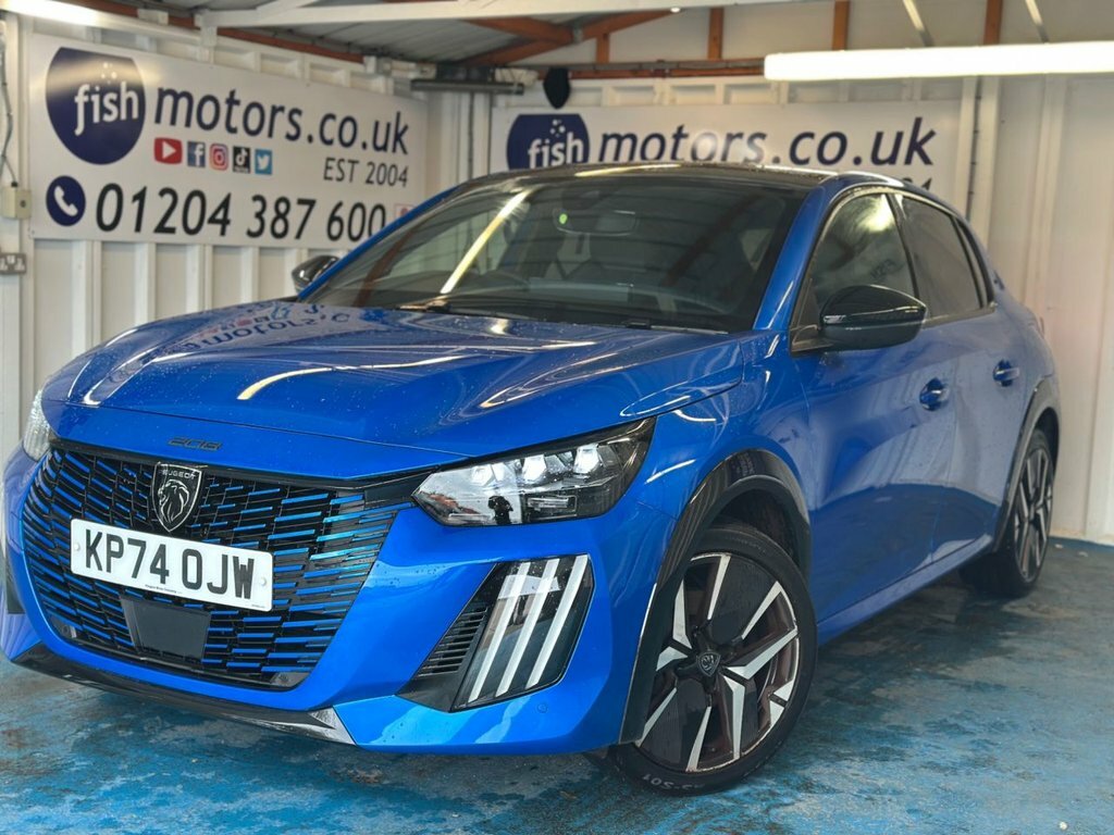 Peugeot 208 1.2L Gt Blue