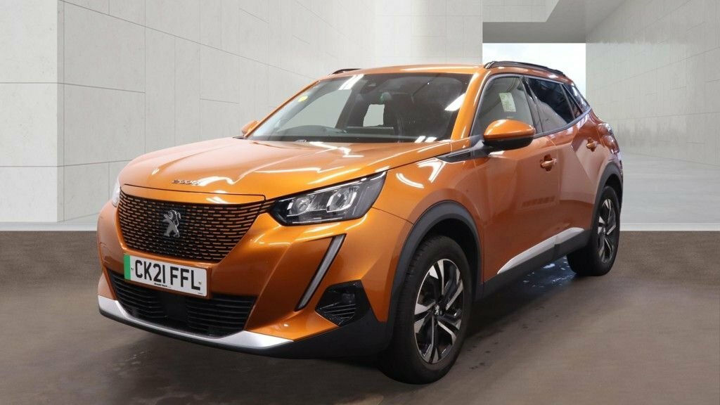 Peugeot e-2008 Suv Orange #3