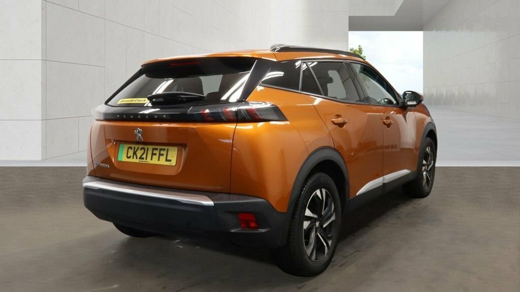 Peugeot e-2008 Suv Orange #5