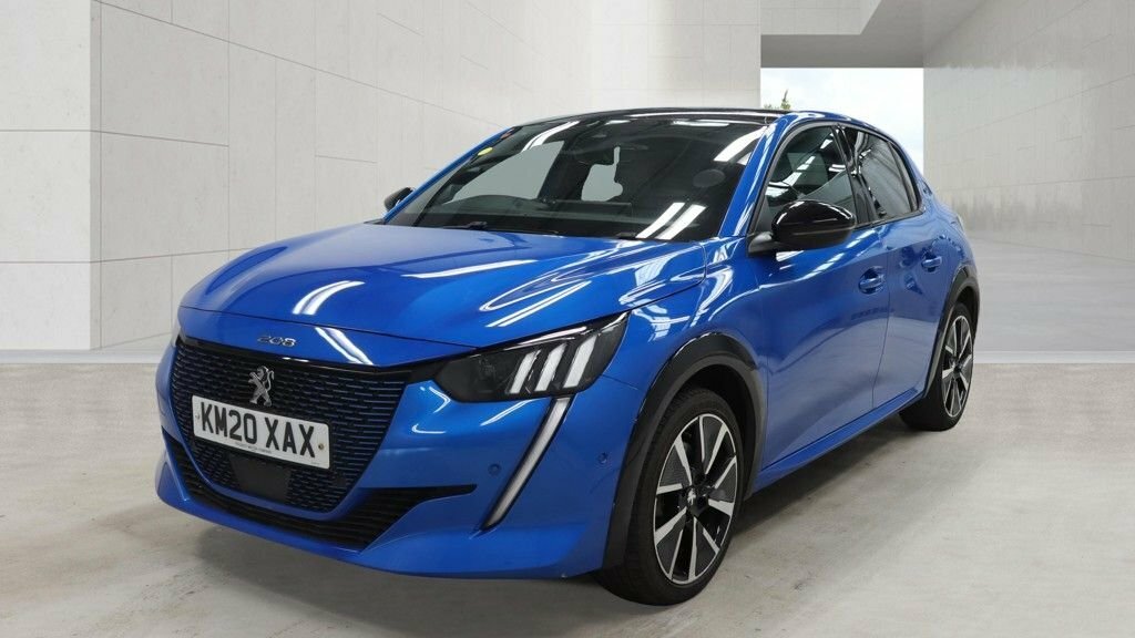 Peugeot e-208 208 Gt Ev Blue #3