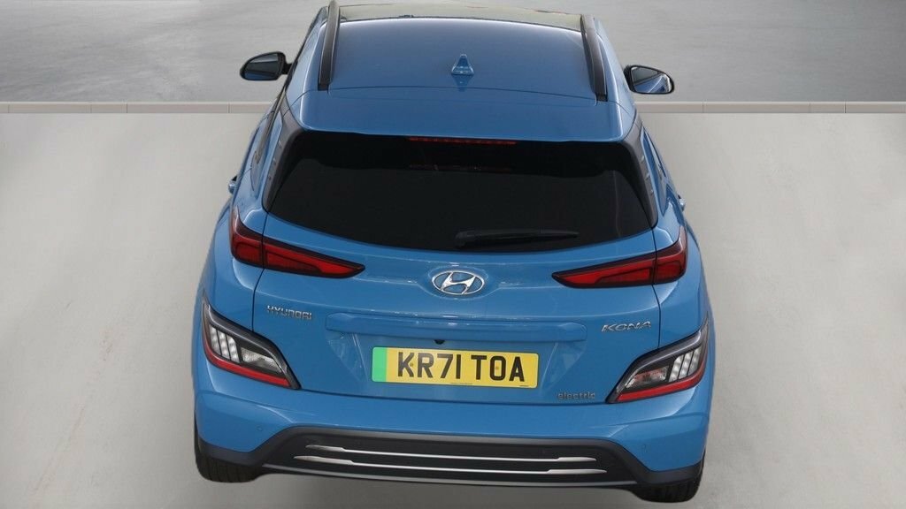 Hyundai Kona 1.6 Gdi Hybrid Se Connect Dct Blue #8