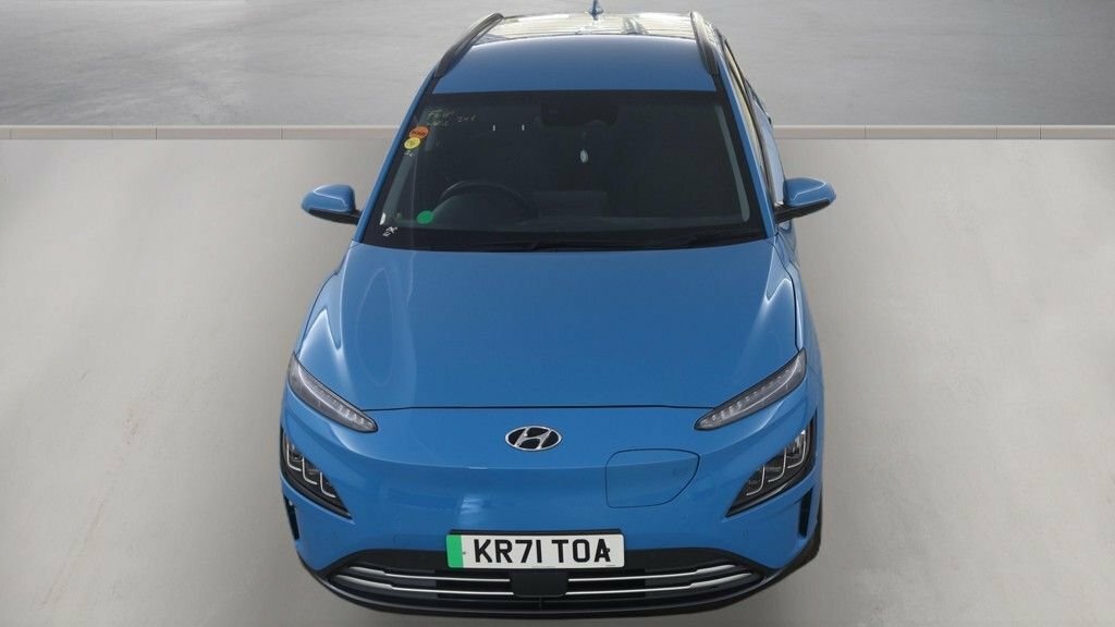 Hyundai Kona 1.6 Gdi Hybrid Se Connect Dct Blue #9