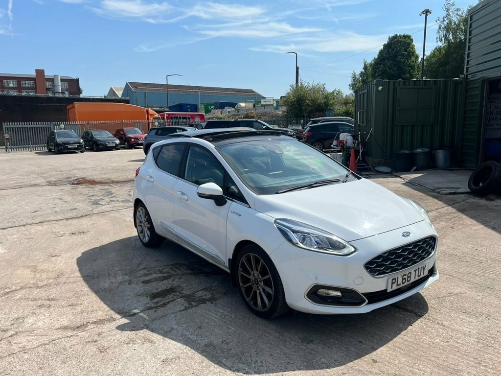 Ford Fiesta 1L Vignale White #3