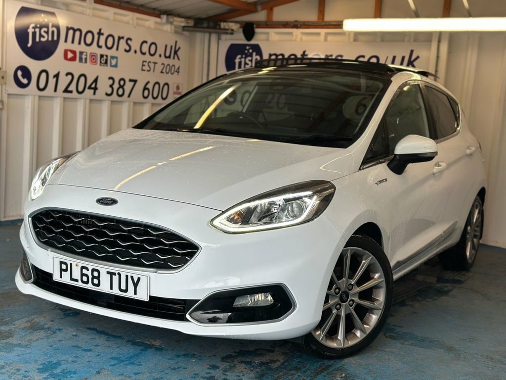 Ford Fiesta 1L Vignale White