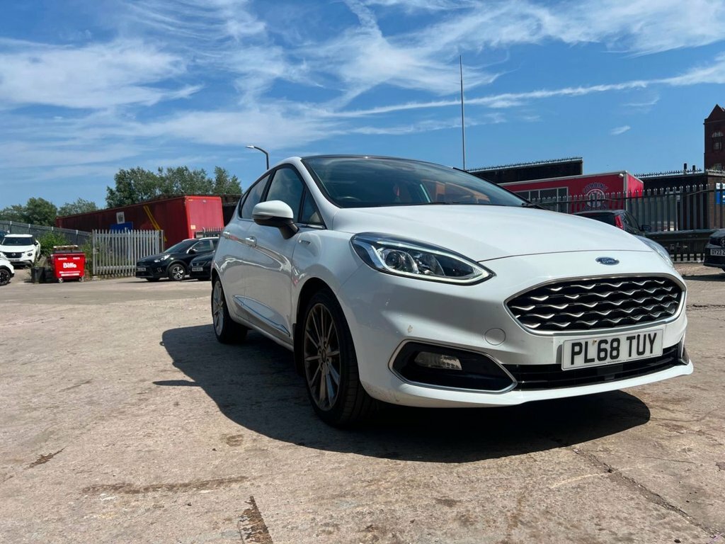 Ford Fiesta 1L Vignale White #5