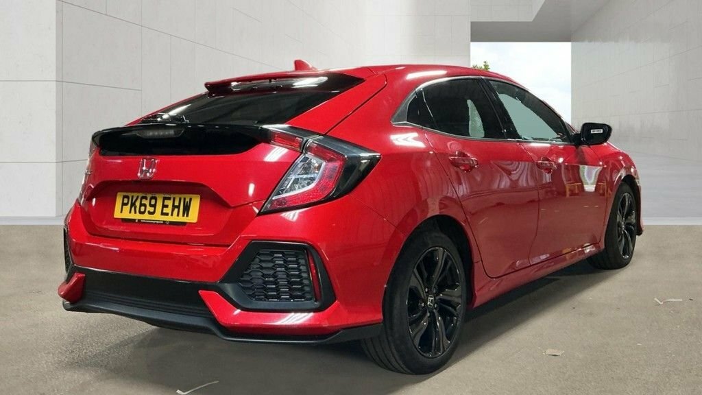 Honda Civic 1L Ex Red #5