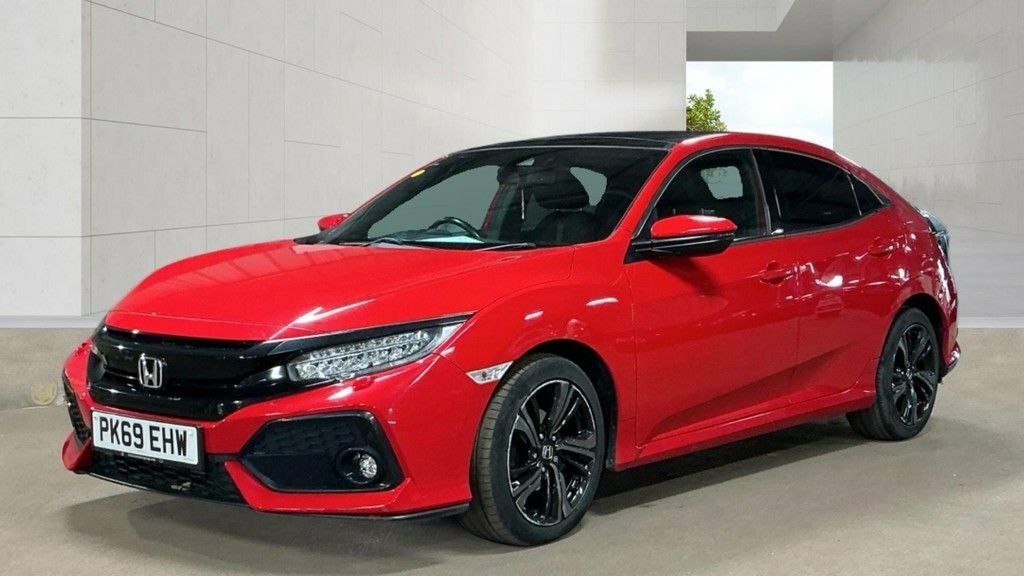 Honda Civic 1L Ex Red #3